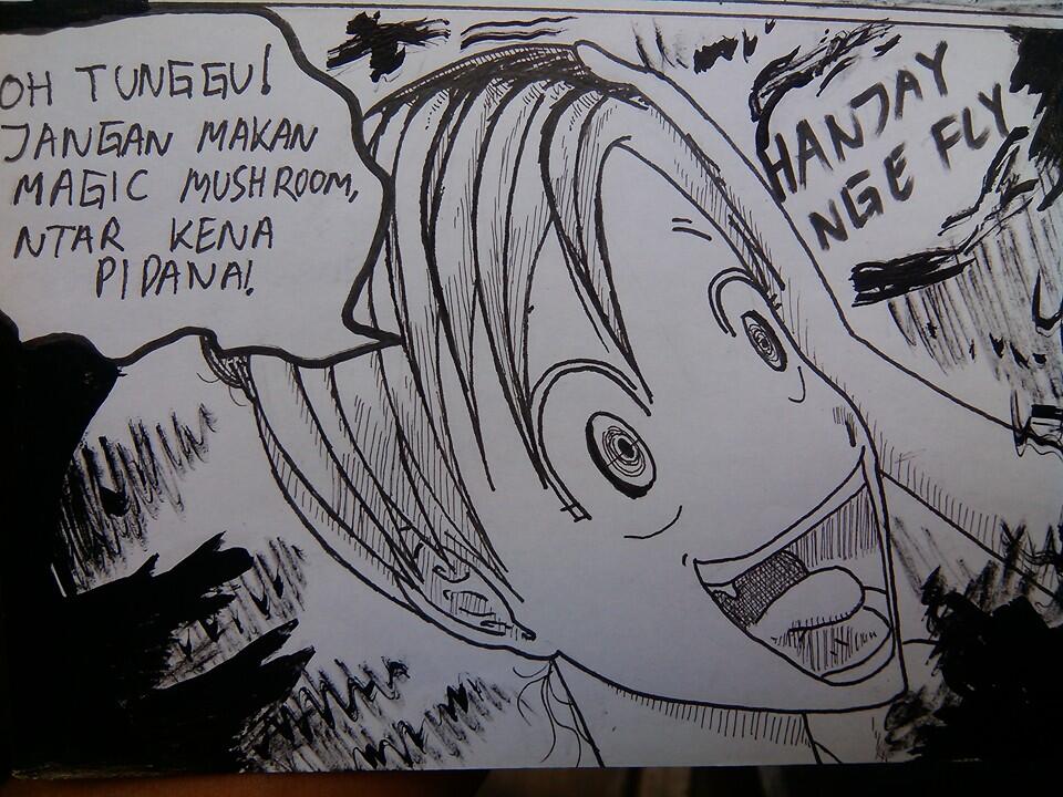 Baca komik buatan ane gan, judulnya, THE STUPID PEOPLE