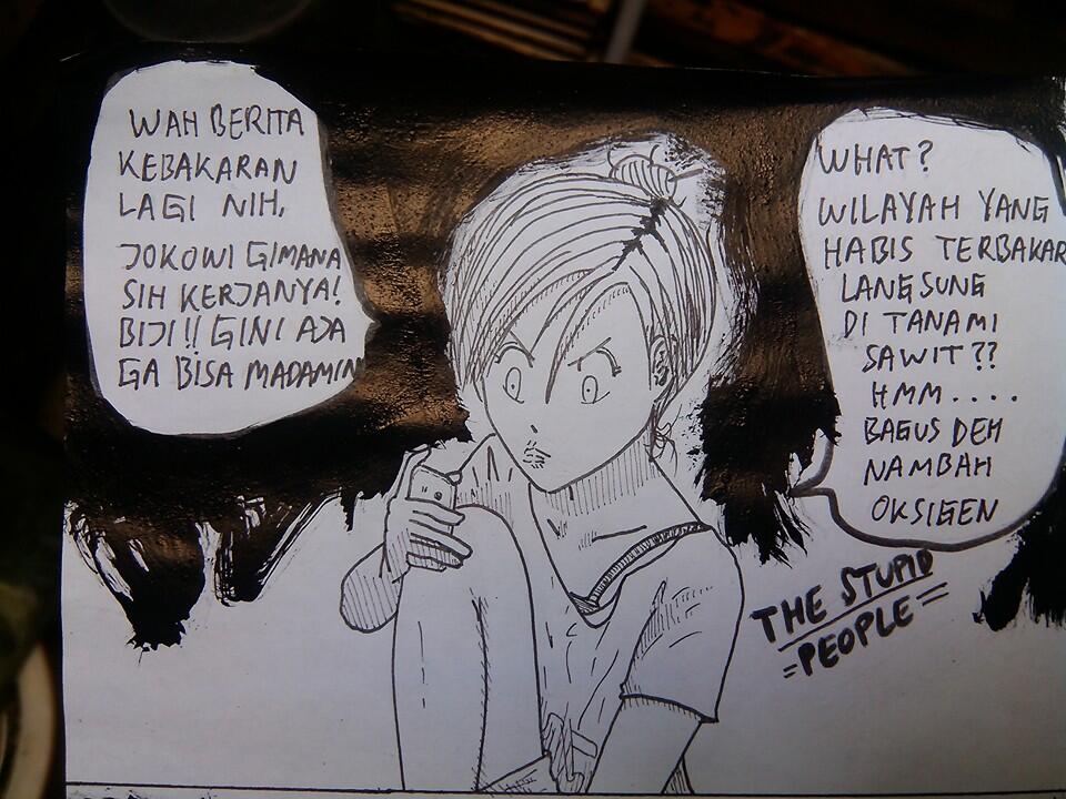 Baca komik buatan ane gan, judulnya, THE STUPID PEOPLE