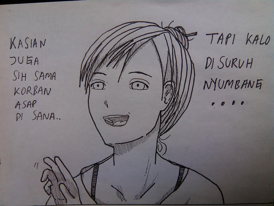 Baca komik buatan ane gan, judulnya, THE STUPID PEOPLE