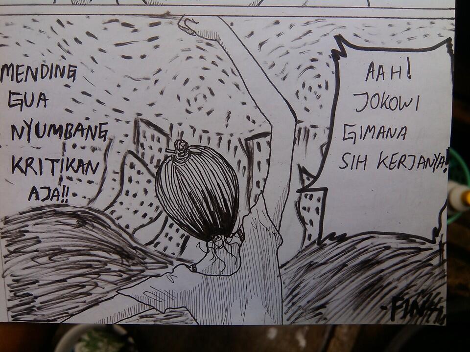 Baca komik buatan ane gan, judulnya, THE STUPID PEOPLE