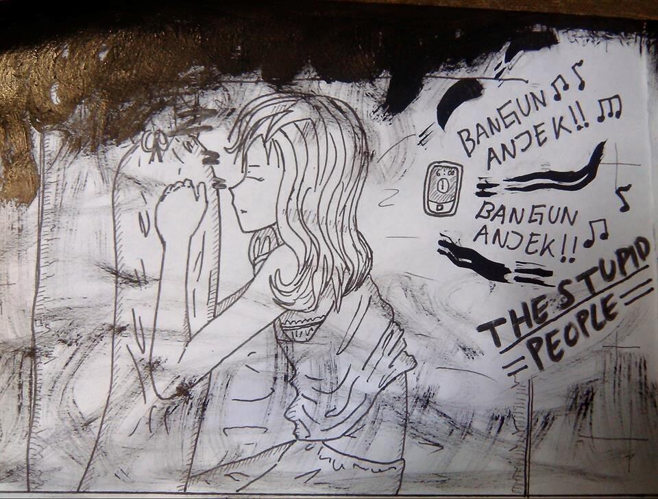 Baca komik buatan ane gan, judulnya, THE STUPID PEOPLE