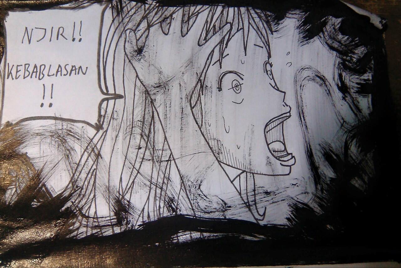 Baca komik buatan ane gan, judulnya, THE STUPID PEOPLE