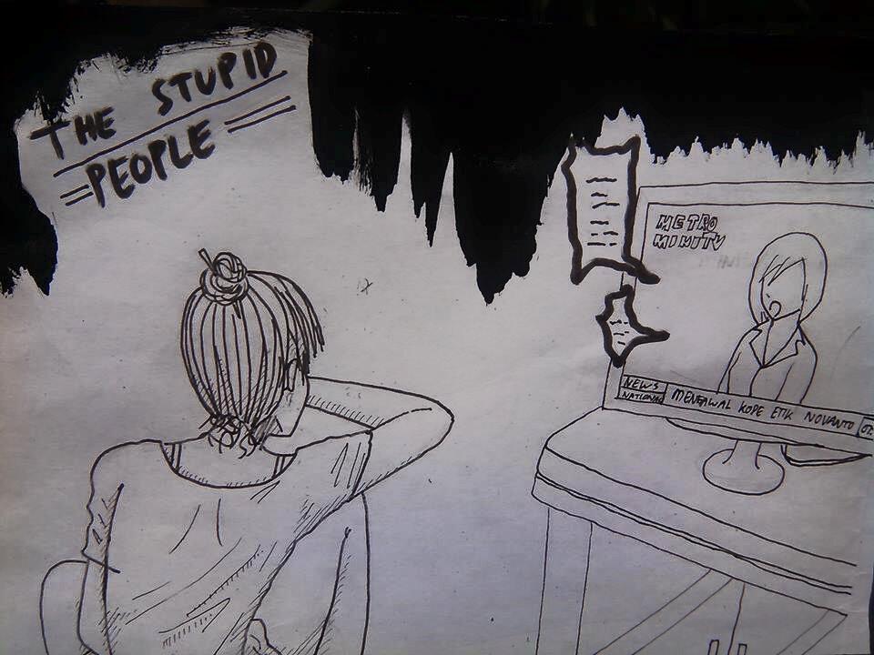 Baca komik buatan ane gan, judulnya, THE STUPID PEOPLE