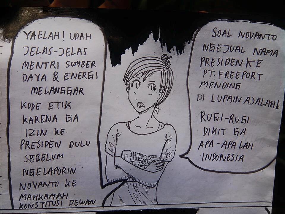 Baca komik buatan ane gan, judulnya, THE STUPID PEOPLE