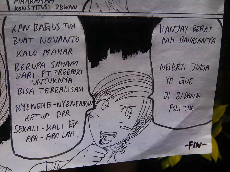 Baca komik buatan ane gan, judulnya, THE STUPID PEOPLE
