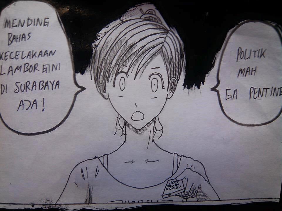 Baca komik buatan ane gan, judulnya, THE STUPID PEOPLE