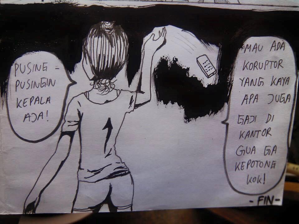 Baca komik buatan ane gan, judulnya, THE STUPID PEOPLE