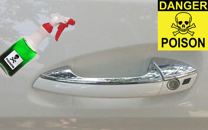 ██ Modus Pencurian dgn Cara Meracuni Handle Pintu Mobil ██