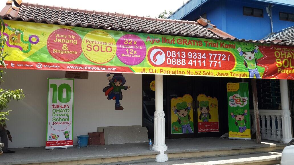 Dibuka Lowongan Guru Lukis (2) di Gunung Sahari & (2) di Sunter, OHAYO Drawing School