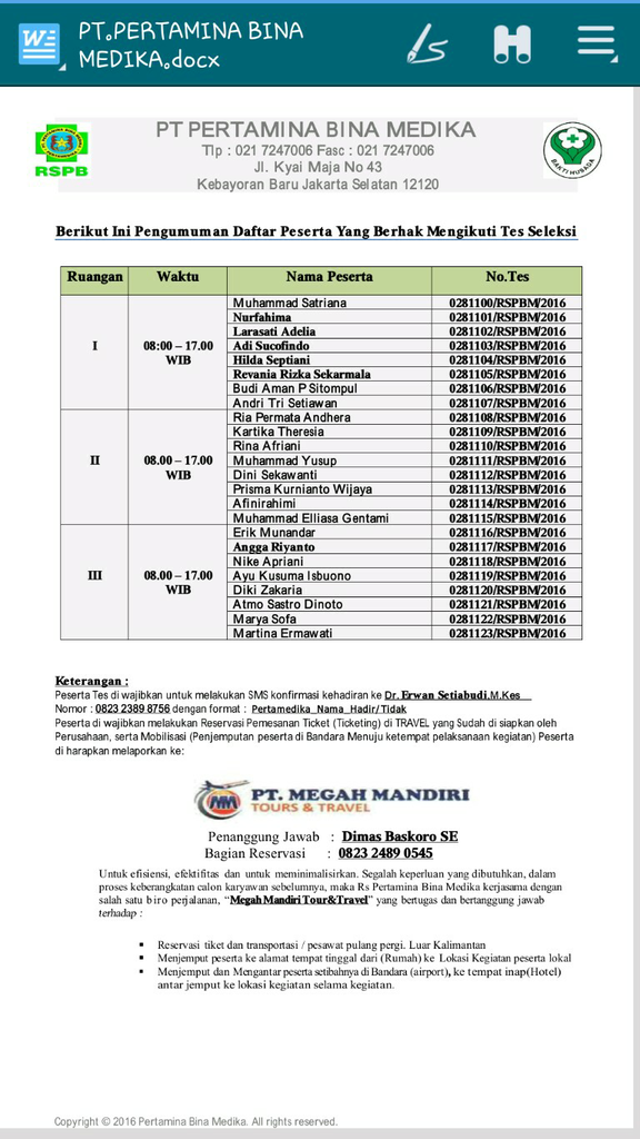 interview kerja pertamina, hoax or not?