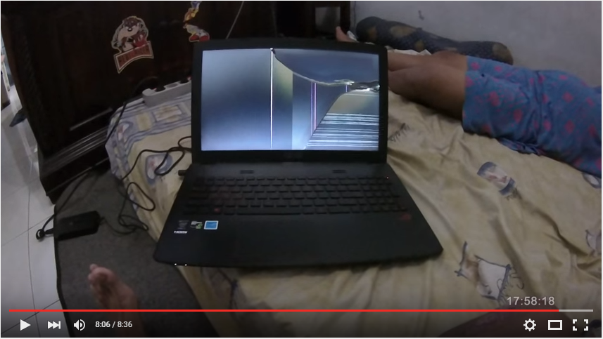 Miris packing laptop asus rog dari Lazada lcdnya aterfak