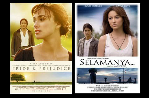 Cocer film Indonesia ini mirip dengan Film asing