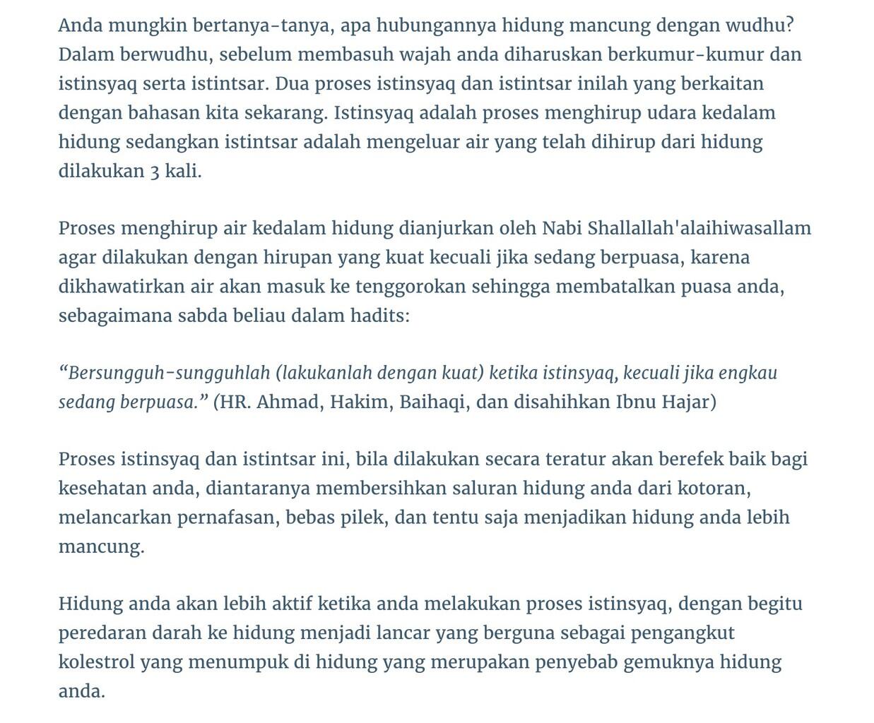 6 Rahasia Supaya Hidung Mancung (Dijamin)