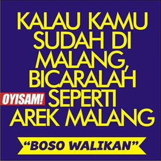 asal muasal bahasa balikan malang (boso walikan ngalam)