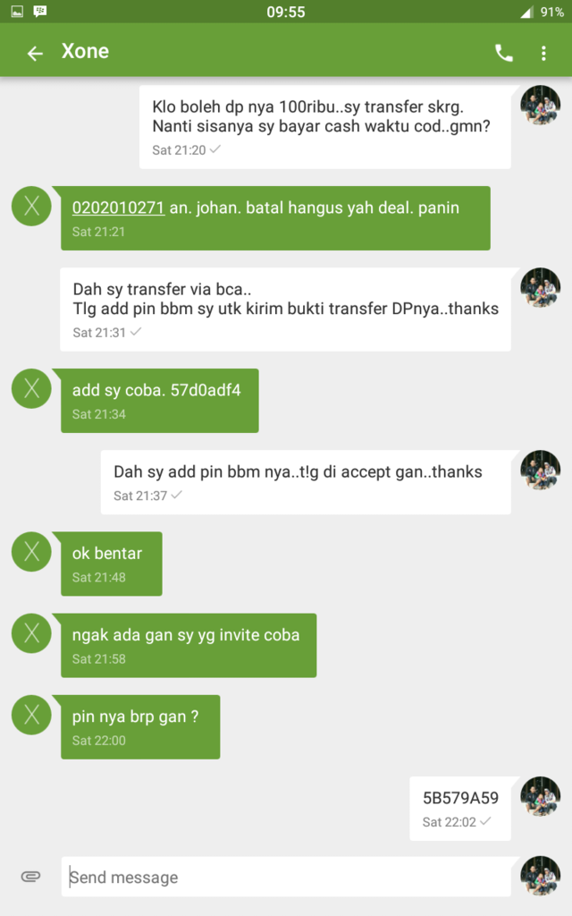 Hati2 dgn Penipu ID Samliu77 no.HP 087787353677 Pin BBM 57d0adf4