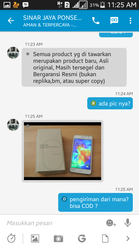 Ini cara ane ngerjain penipu lewat BBM