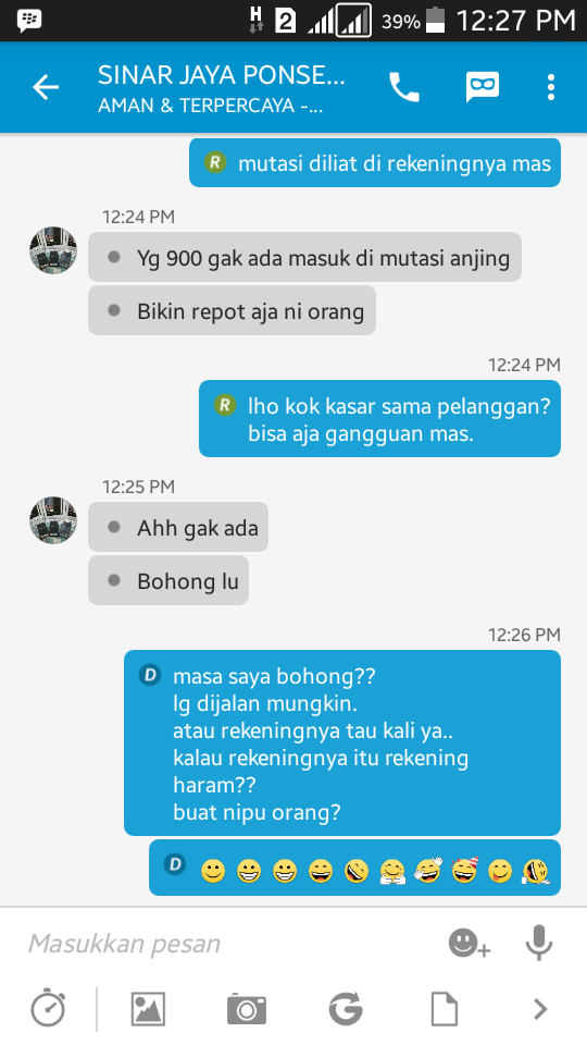 Ini cara ane ngerjain penipu lewat BBM