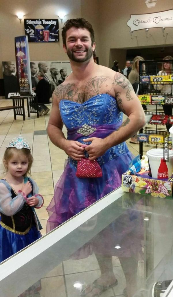 Foto Lucu Pengorbanan Para Ayah Hebat Ini Untuk Sang Anak