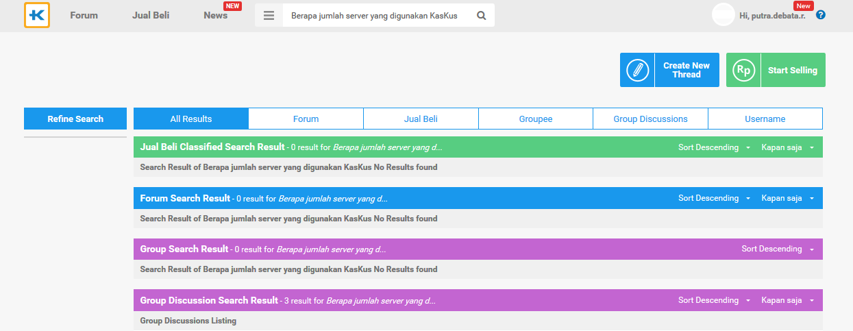Berapa besar DATABASE KasKus &amp; jumlah server yang digunakan KasKus ?