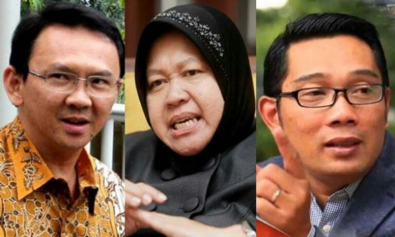Ahok Hebat 10 Kandidat Keok, Tapi Warga DKI Lebih Suka Risma &amp; Ridwan KamiL