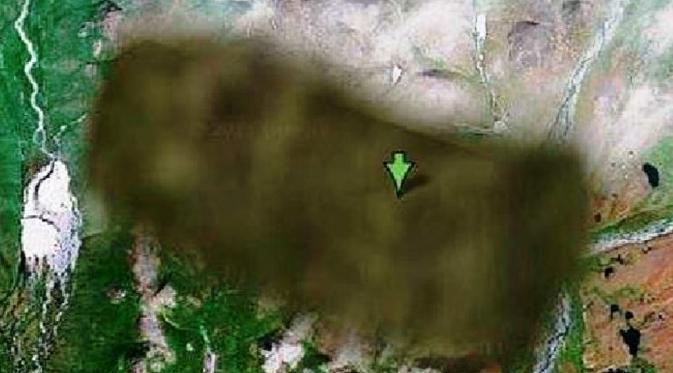 Mengintip Lokasi Rahasia yang Disembunyikan Google Earth