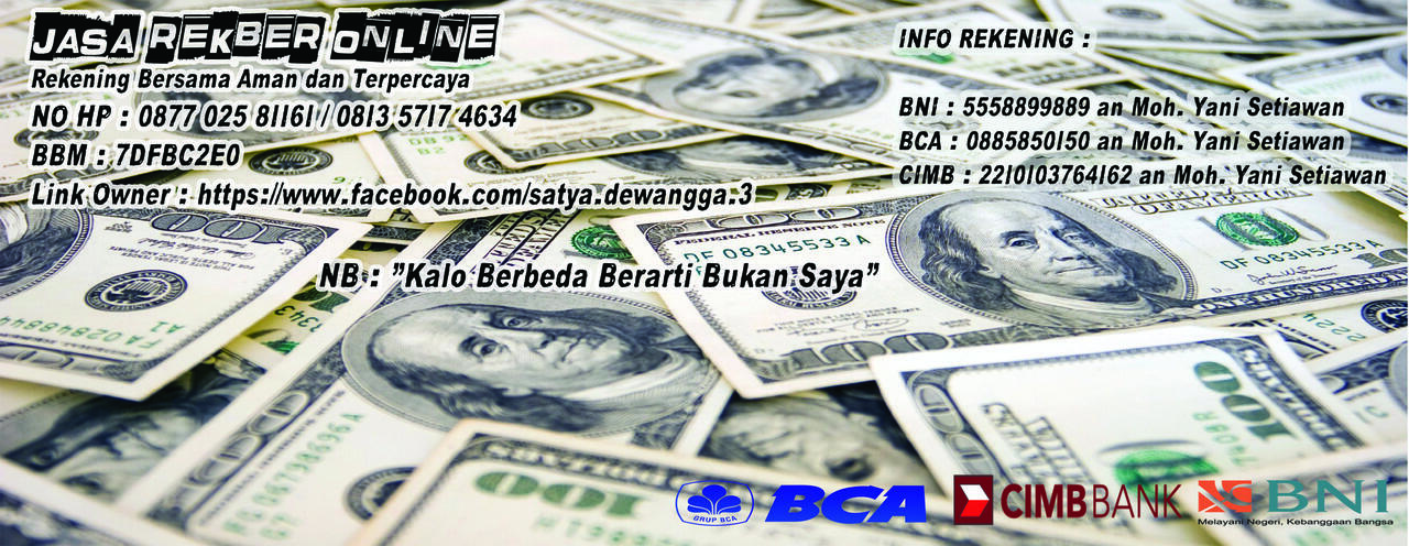 Jasa Rekber - Rekening Bank Bersama (Surabaya)