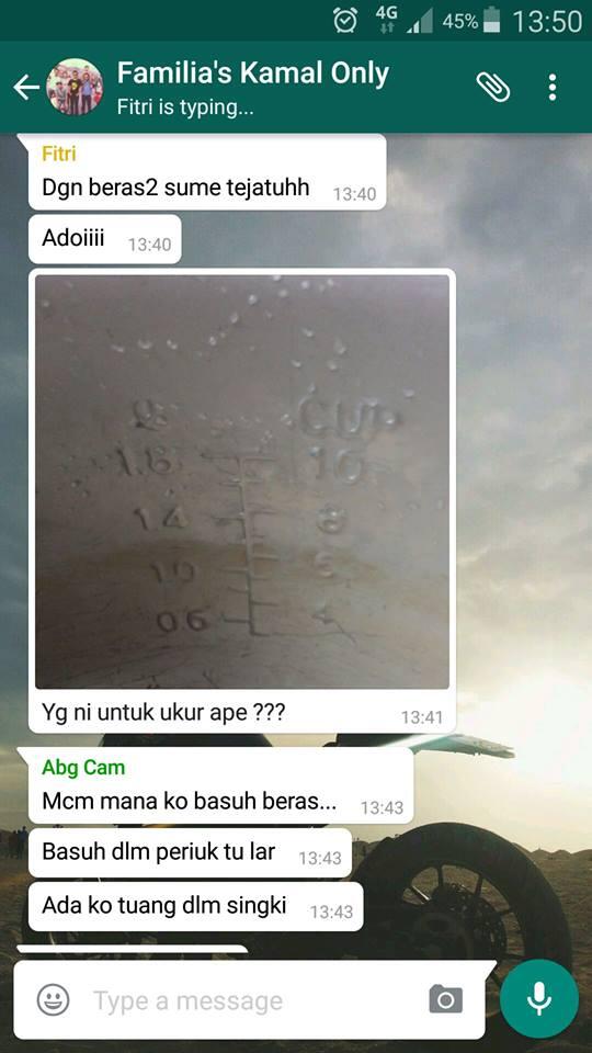 Disuruh masak nasi, remaja ini gagal paham bikin gempar grup WA, lucu!