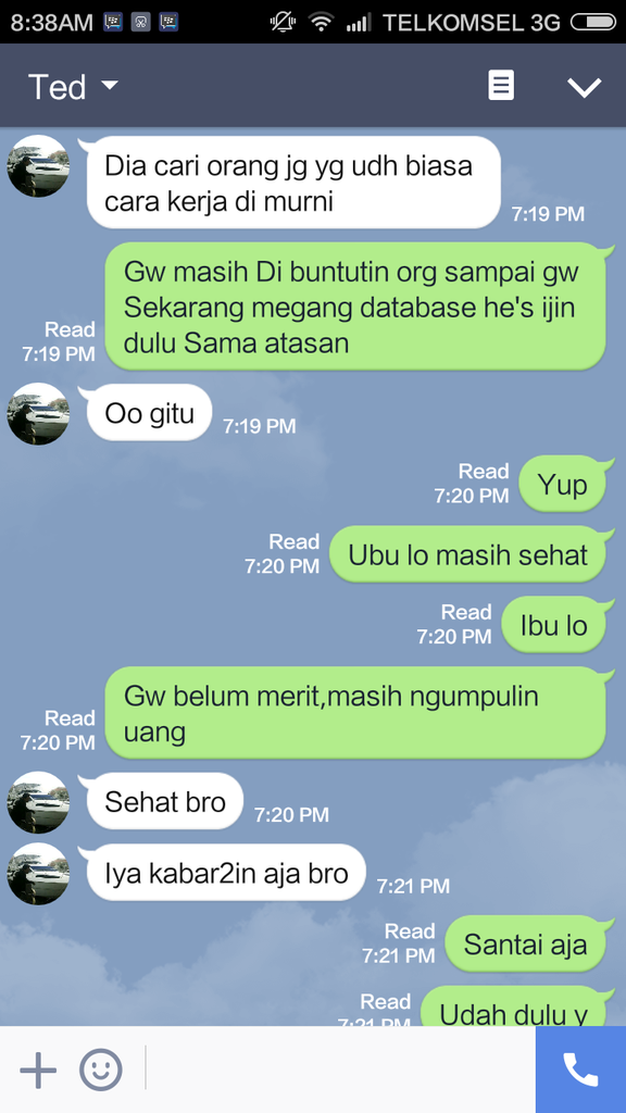 Kisah Nyata Saya Selama Kerja