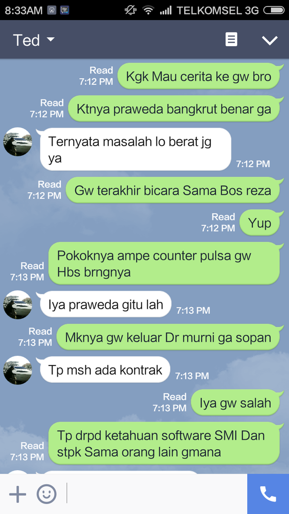 Kisah Nyata Saya Selama Kerja