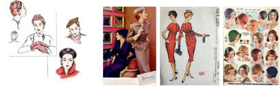 Trend fashion wanita dari era 1950-an hingga 1990-an