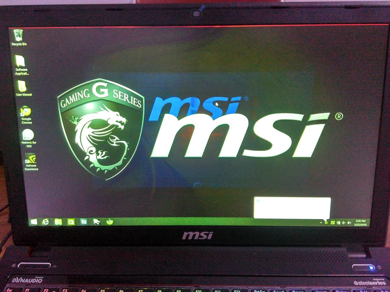 Msi boot