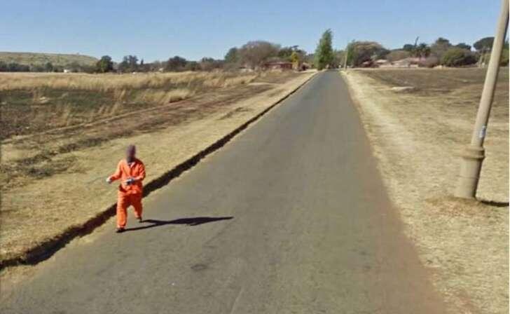 Gambar-Gambar Aneh Yang Tertangkap Oleh Google Street View