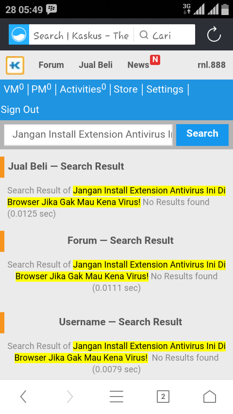 jangan instal extension antivirus ini jika gak mau kena virus