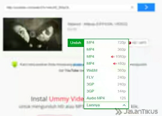 cara mudah download video youtube tanpa instal apkikasi