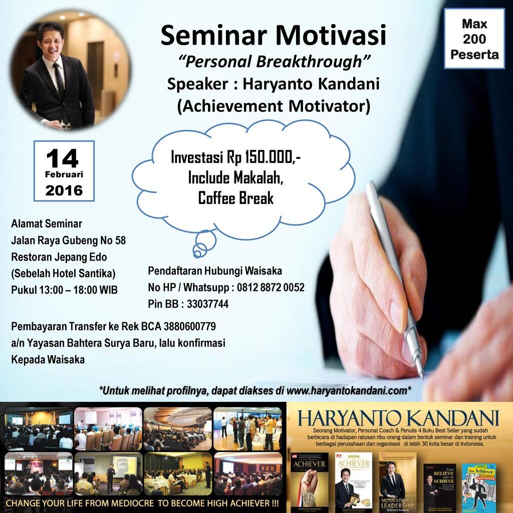 Manfaat dari Mengikuti Seminar