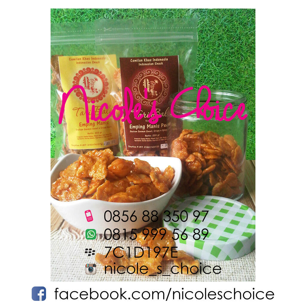 Emping Manis & Manis Pedas (Merk Tari Bali)