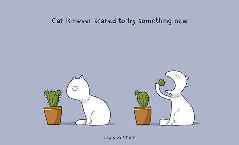 Gambar Ilustrasi Lucu Ini Cuma Dipahami Kamu Yang Pelihara Kucing &#91;Full Pict&#93;