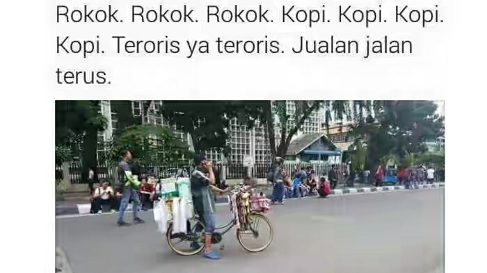 Inilah Reaksi Masyarakat Pasca Teror Bom “Indonesia Memang Beda”