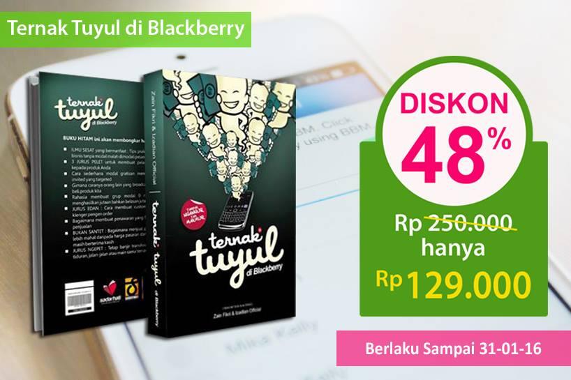 Ternak tuyul melalui blackberry