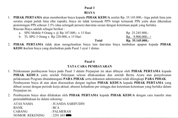 Penawaran SPG Agency Kelas (Money Back Guarantee)