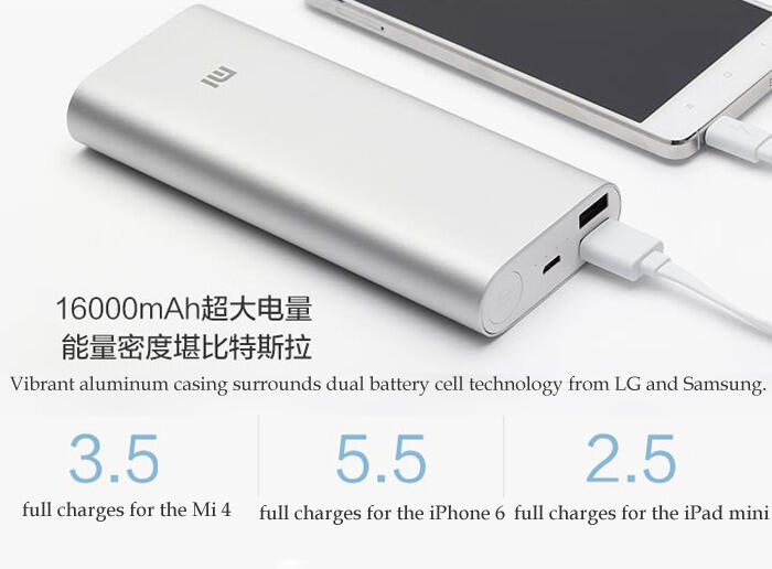 DISTRIBUTOR POWERBANK ORIGINAL XIAOMI 100% 5.000 MAH & POWER BANK XIAO MI 16.000 MAH