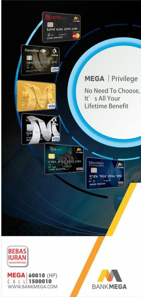 Marketing Kartu Kredit Bank Mega (Freelance)