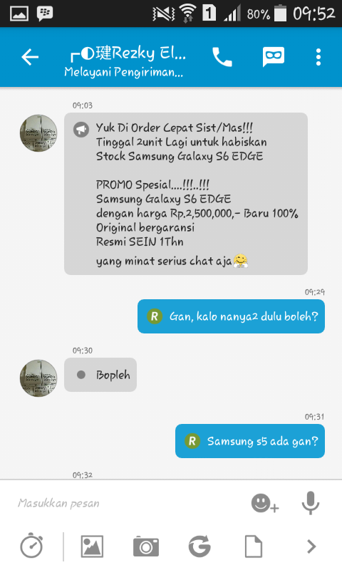 Penawaran harga yang tak masuk akal !!!