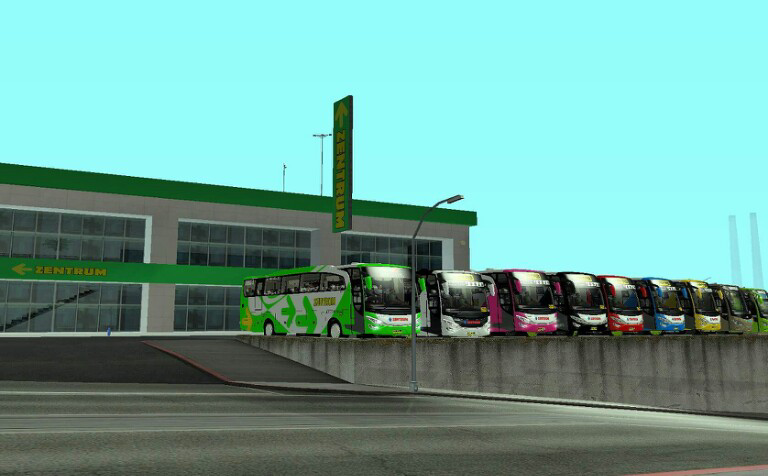 Download Mod Showroom Bus Zentum GTA San Andreas