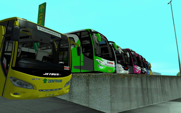 Download Mod Showroom Bus Zentum GTA San Andreas