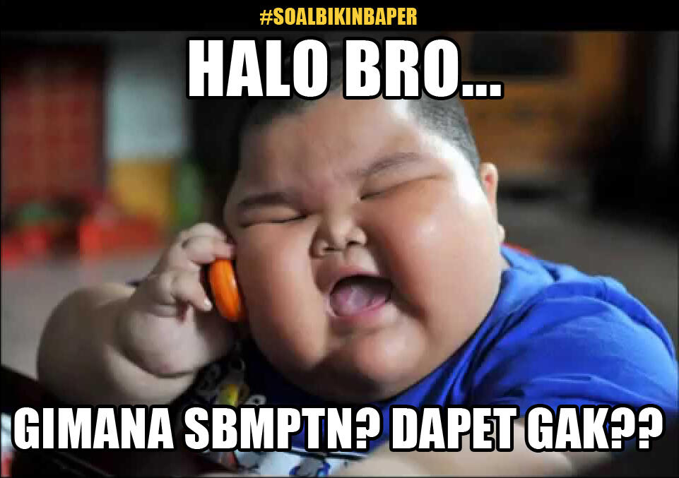 Kumpulan Meme #SoalBikinBaper Yang Pastinya Bikin Baper!