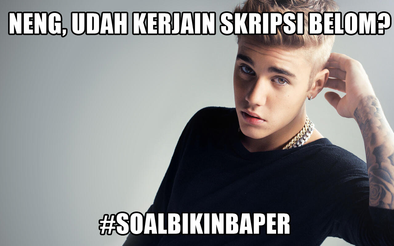 Kumpulan Meme #SoalBikinBaper Yang Pastinya Bikin Baper!