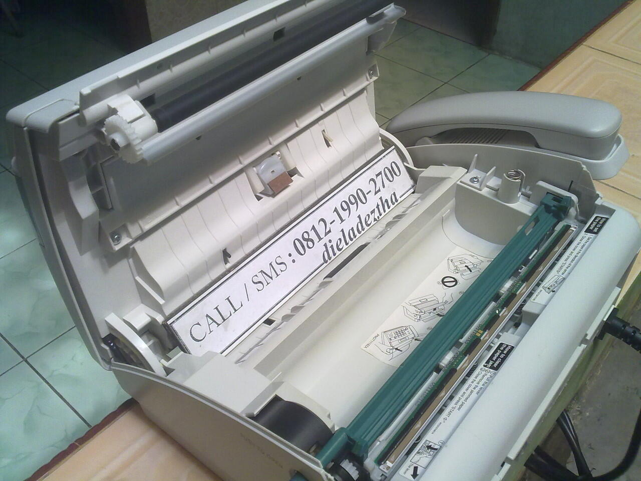 Mesin Fax Second Panasonic KX-FT983CX kondisi mulus -- AUTO CUTTER