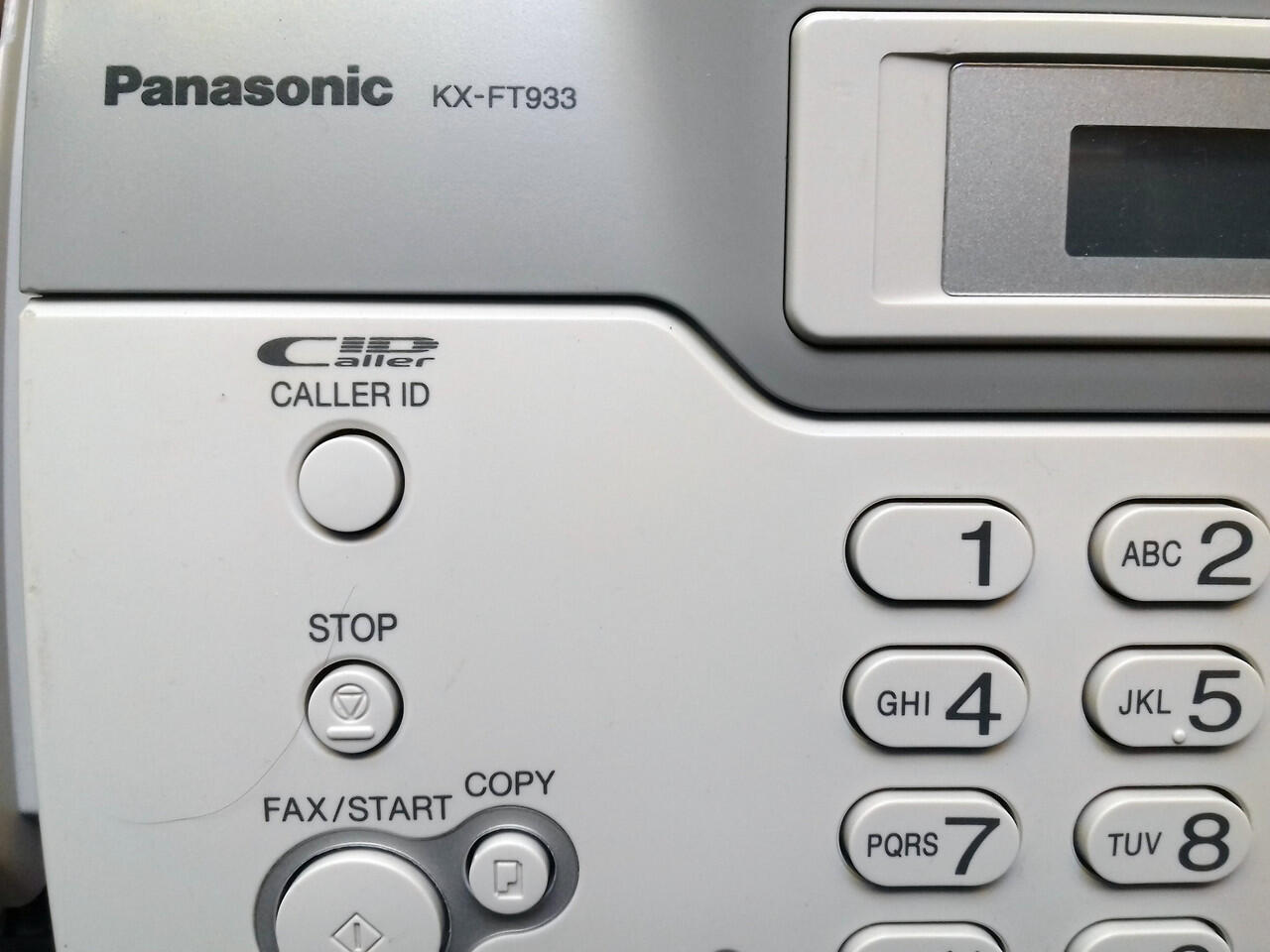 Mesin Fax Panasonic KX-FT933CX Thermal Paper + AUTO CUTTER Faximile