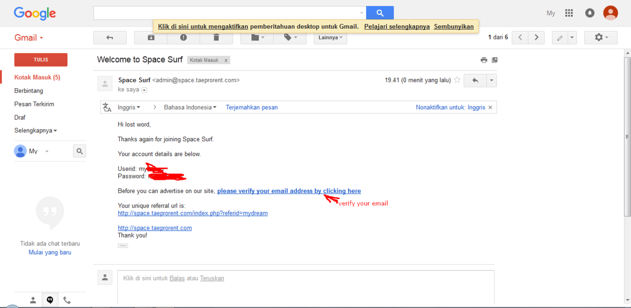 &#91;4menit selesai&#93; ane bayar $0.1 via paypal, cuma signup dan surf iklan